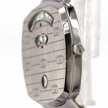 Gucci Grip 157.4 Ya157401 Stainless Steel Quartz Watch