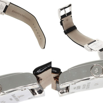 Baume & Mercier Moa8167 Catwalk Watch Stainless Steel Leather