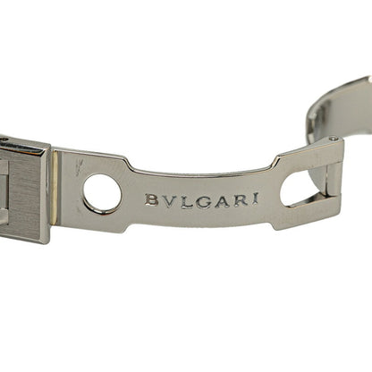 Bvlgari Watch Bb23Ss Quartz Black Dial Stainless Steel
