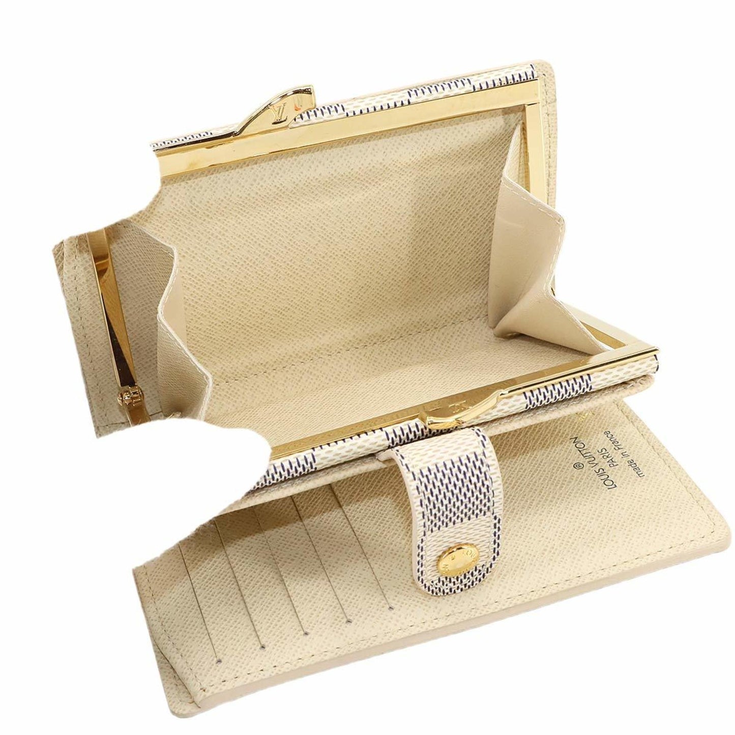 Louis Vuitton Damier Azur Portefeuille Viennois Bifold Wallet N61676