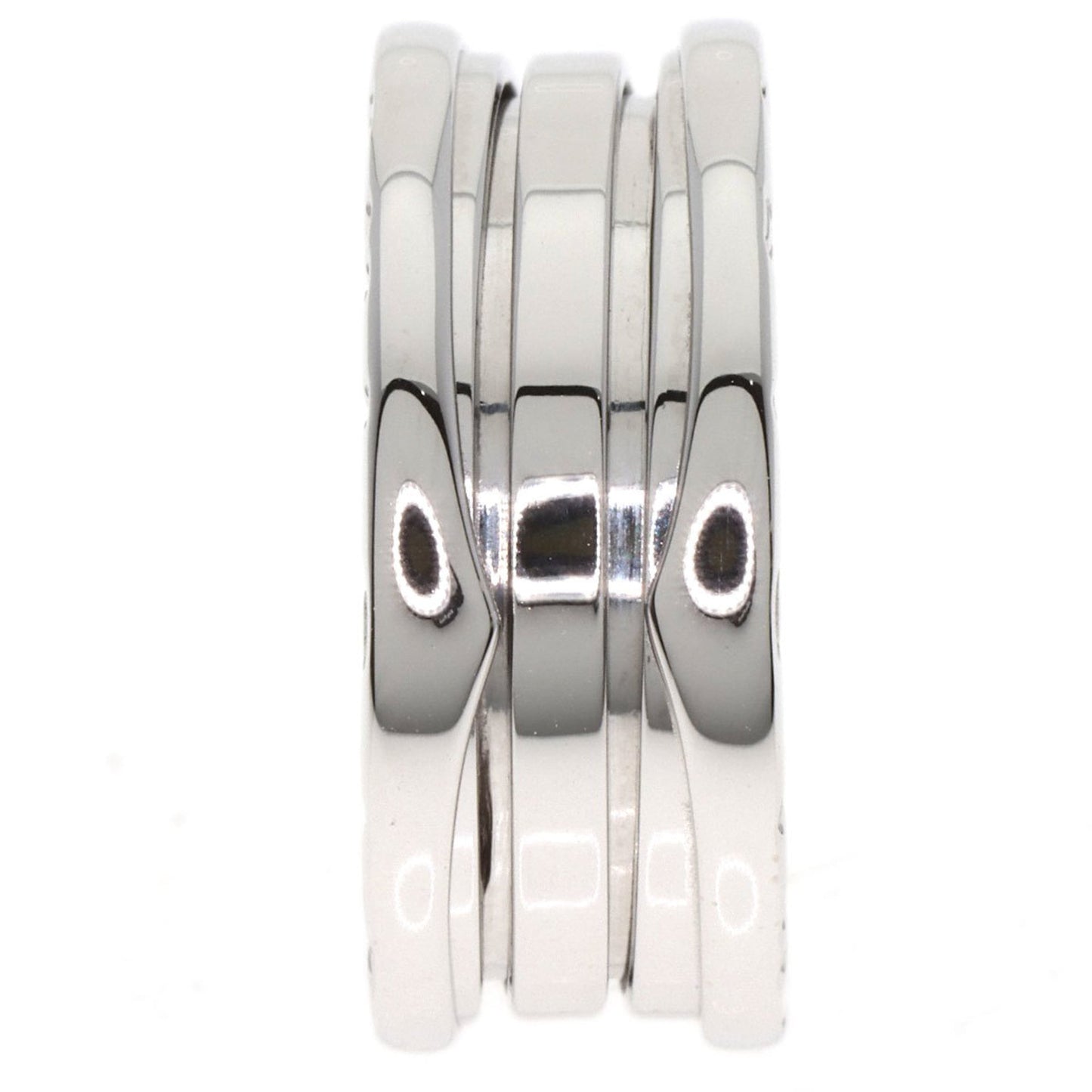Bvlgari B-Zero1 2-Band #53 Ring In 18K White Gold