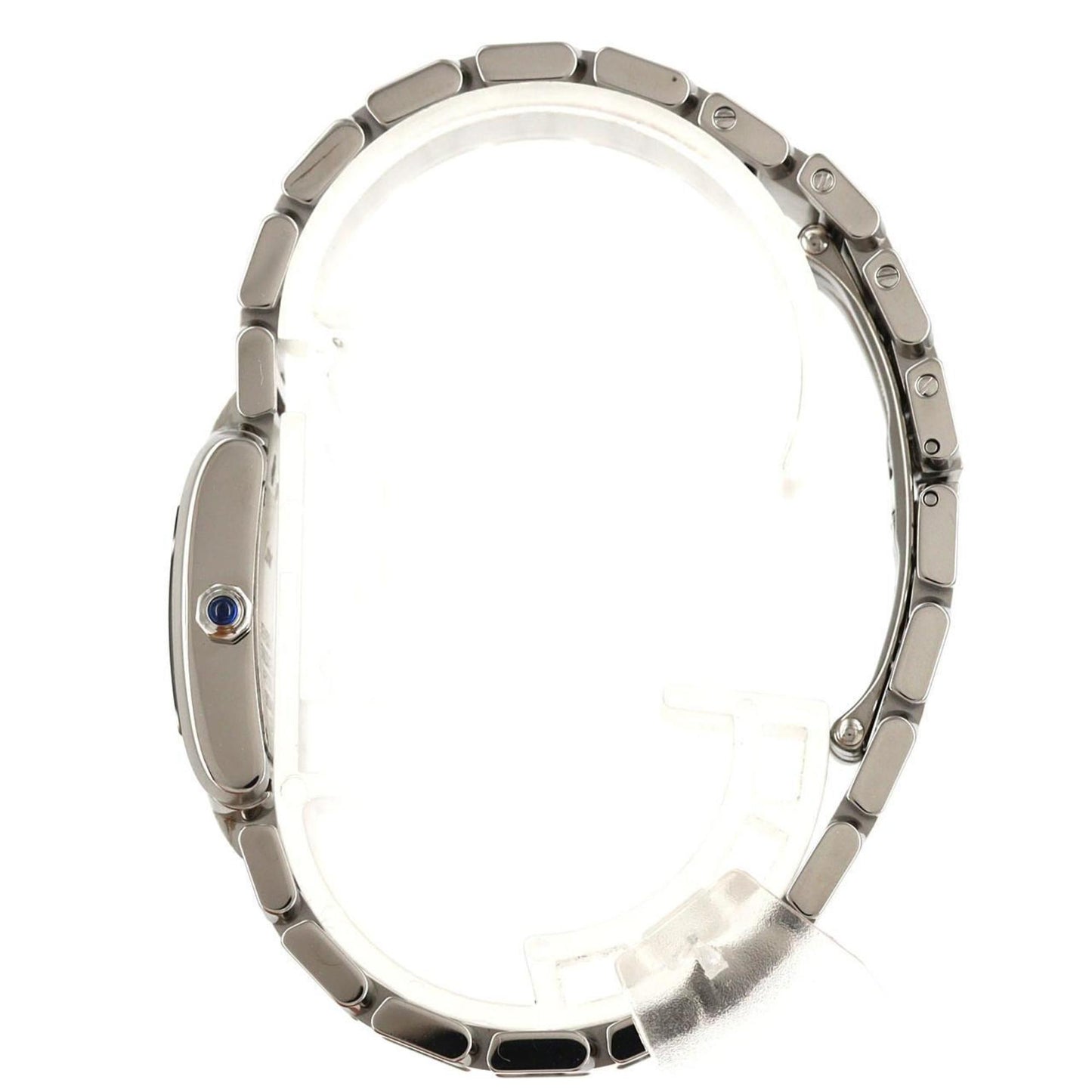 Cartier Tank Franaise Sm W51008Q3 Stainless Steel Quartz Watch