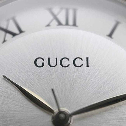 Gucci 5500M Watch F-24297 Silver White Ya055305