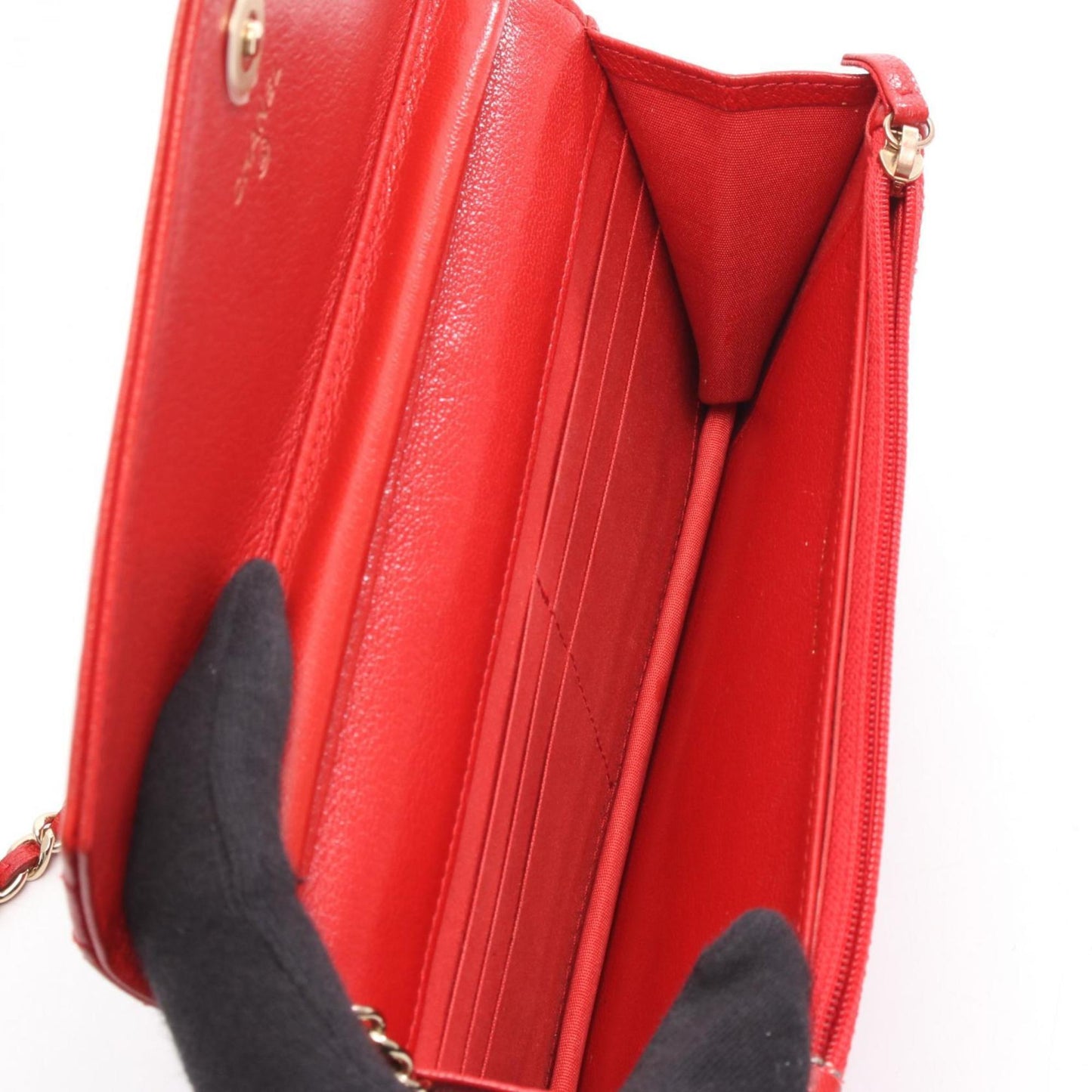 Chanel Chevron V-Stitch Shoulder Bag