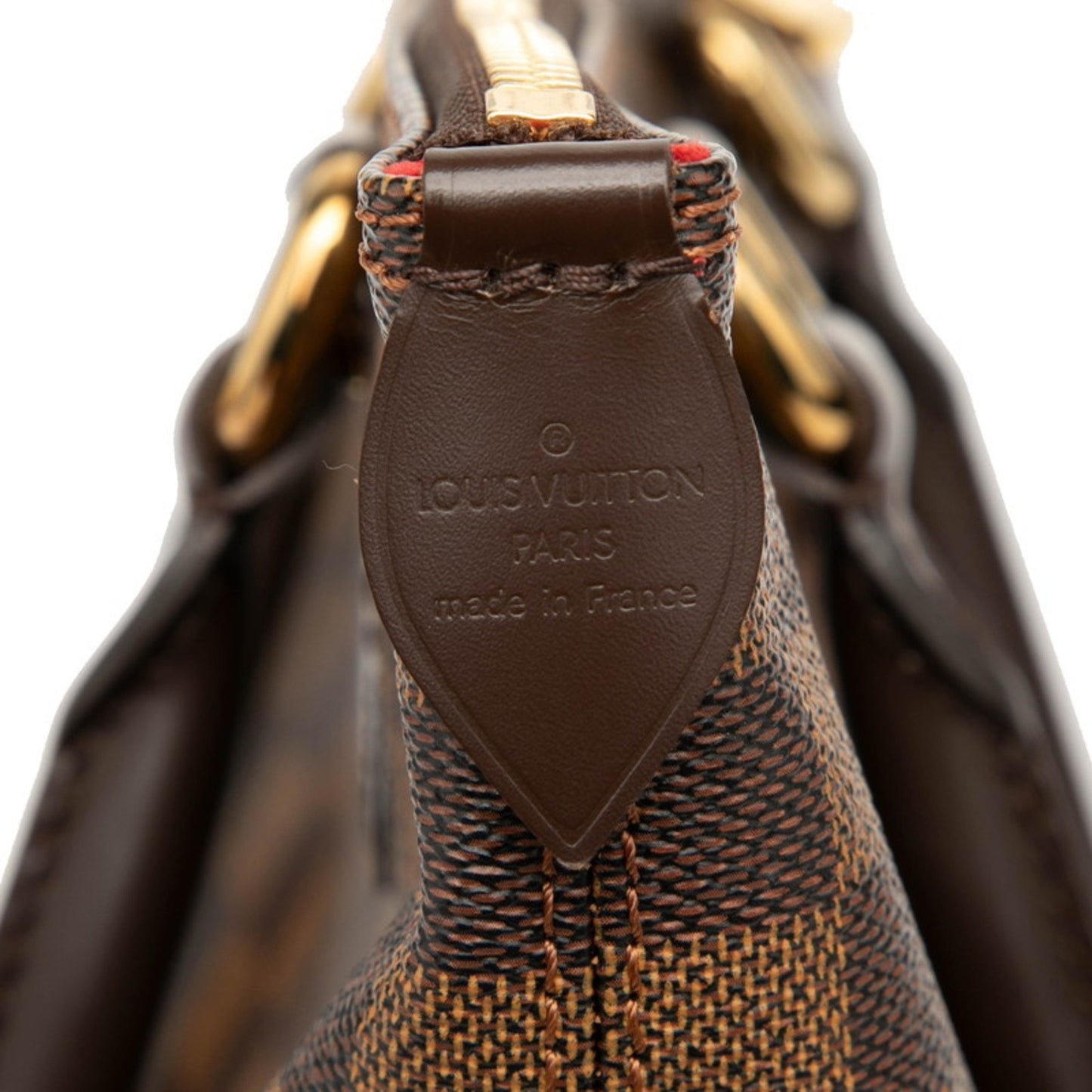 Louis Vuitton Damier Saleya Pm Handbag N51183 Brown Leather