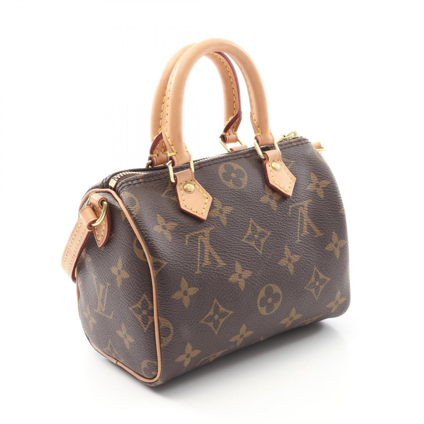 Louis Vuitton Nano Speedy Shoulder Bag