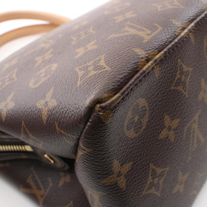 Louis Vuitton Petit Pale Pm Handbag Coated Canvas Leather Monogram