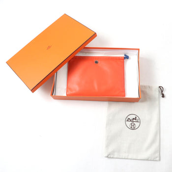 Hermes Pillow Case With Silver Hardware And Serie Buttons