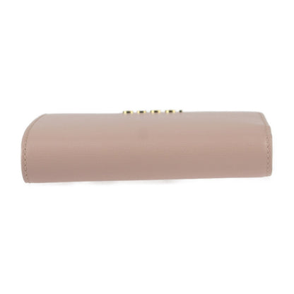 Gucci Script Zip Around Wallet Bi-Fold 772640 Leather Pink L-Shape 2411043010057R1