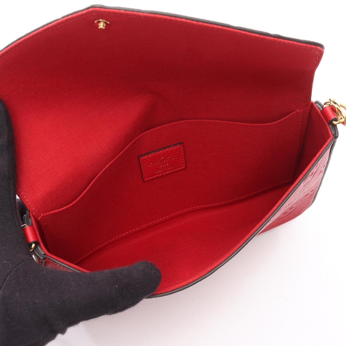 Louis Vuitton Felicie Pochette Shoulder Bag In Monogram Empreinte Leather