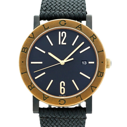 Bvlgari Solotempo 102931 Bb41Sb Black Dial