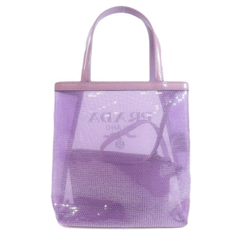 Prada Mesh Tote Handbag Sequins