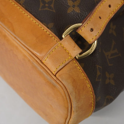Louis Vuitton Monogram Montsouris Mm Backpack M51136 Brown