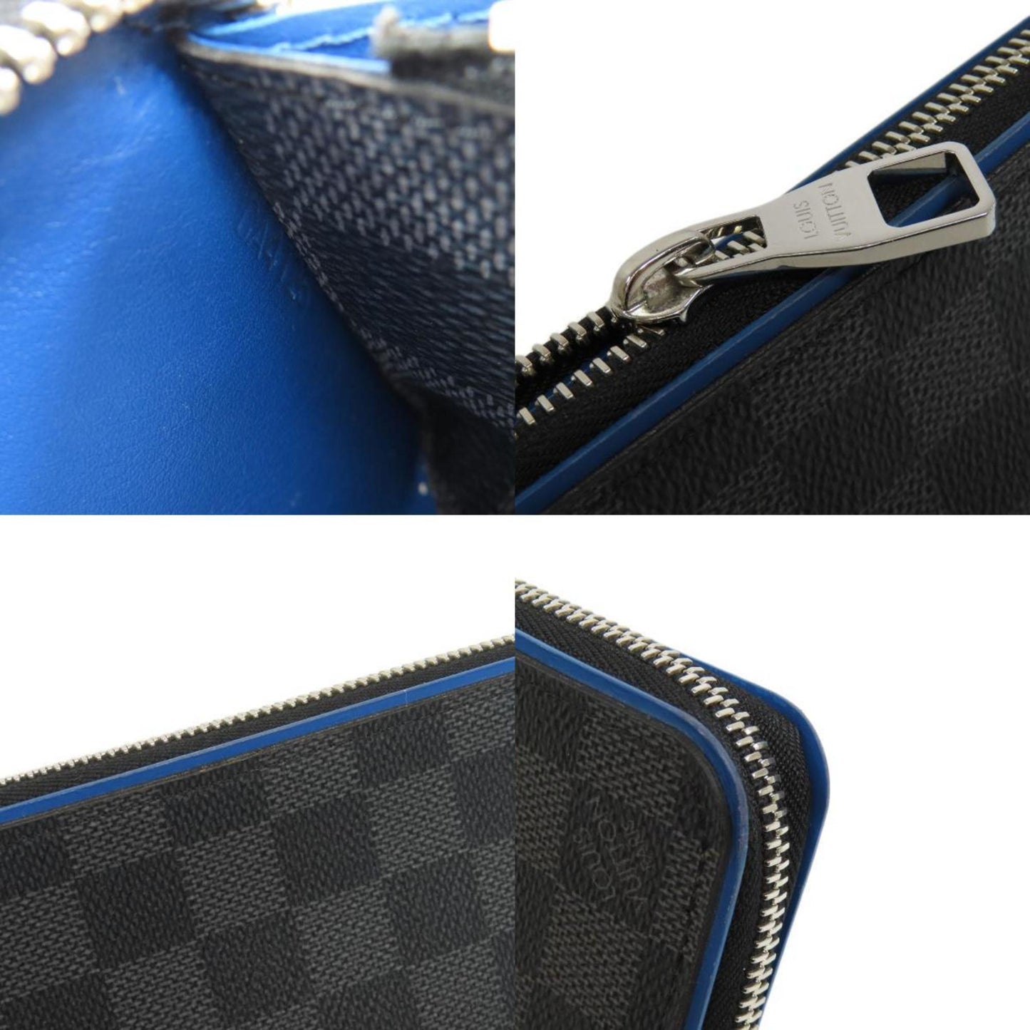 Louis Vuitton N64436 Zippy Wallet Vertical Long Damier Canvas