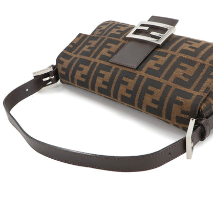 Fendi Zucca Mamma Baguette Shoulder Bag