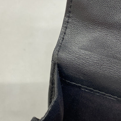 Fendi Tri-Fold Wallet In Black Leather