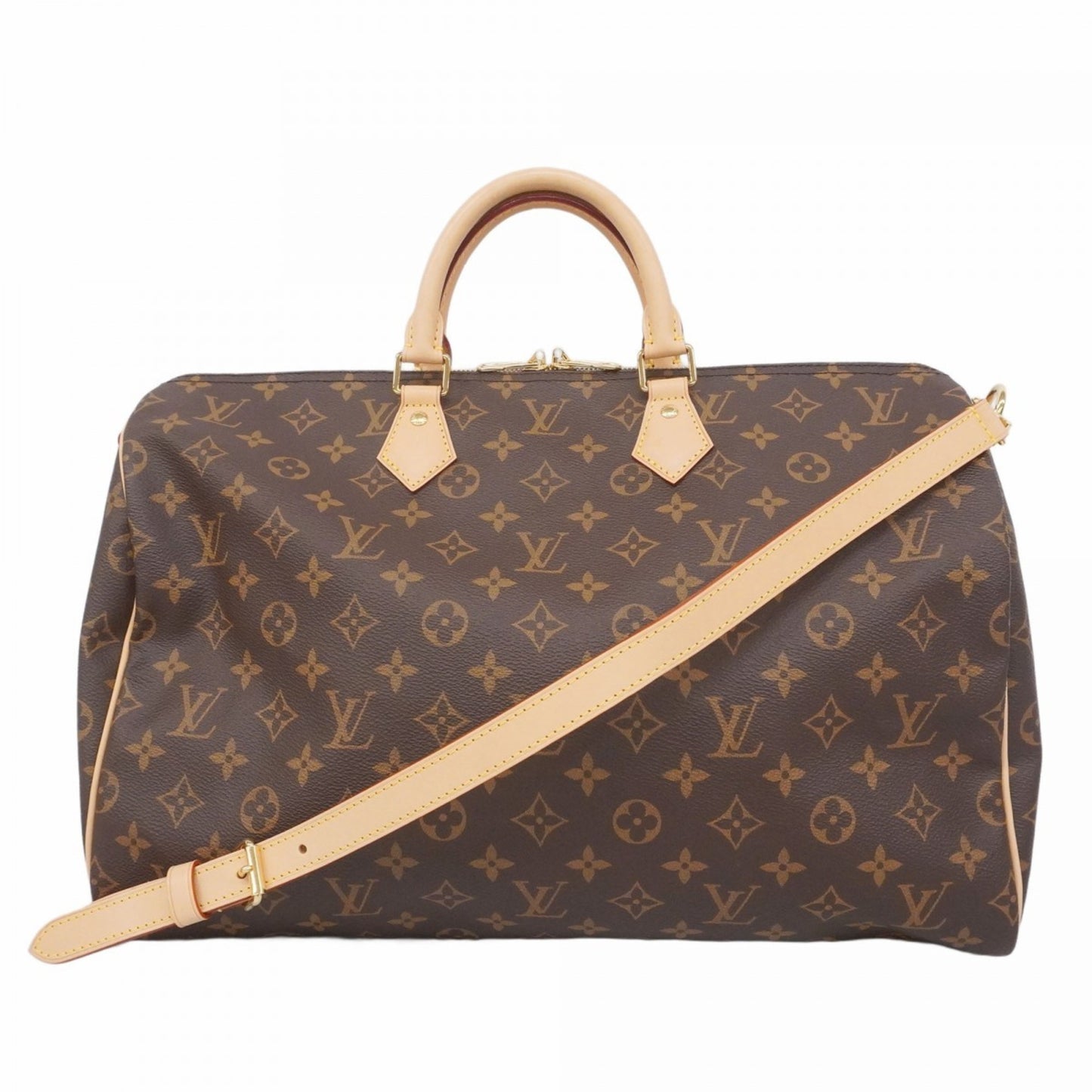 Louis Vuitton Monogram Speedy Bandouliere 40 Handbag M46982 Brown 2-Way Bag