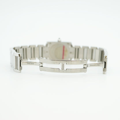 Cartier Tank Franaise Sm W51008Q3 Ivory Dial