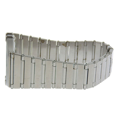 Omega Constellation Day-Date Watch 396.1070 Stainless Steel Quartz Analog Display Silver Dial