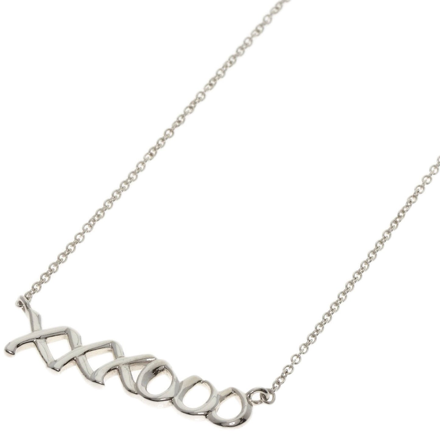 Tiffany Love & Kiss Necklace