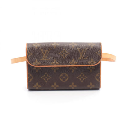 Louis Vuitton Florentine Pochette Monogram Waist Bag/Body Bag In Coated Canvas And Leather