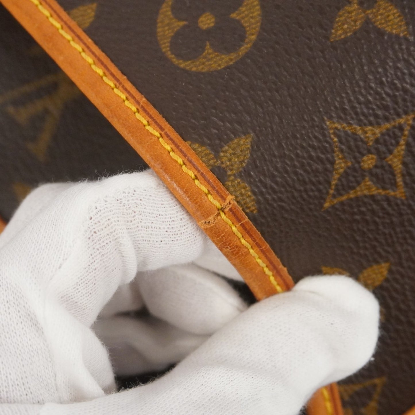 Louis Vuitton Monogram Deauville Handbag M47270 Brown