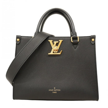 Louis Vuitton Lock & Go Handbag M22311 Noir 2-Way Bag