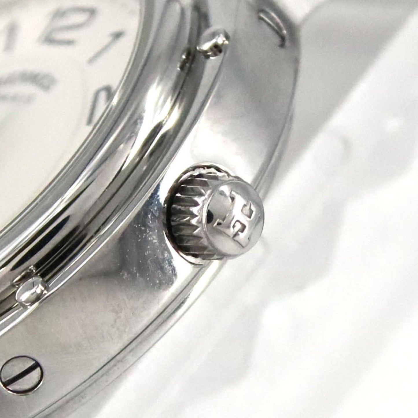 Hermes Clipper Classic Cp1.210 Ss Quartz Watch
