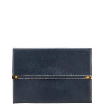 Loewe Clutch Bag/Second Bag In Black Leather