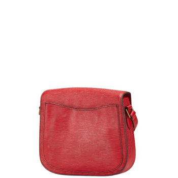 Louis Vuitton Epi Saint-Cloud Crossbody Shoulder Bag M52197 Castilian Red Leather
