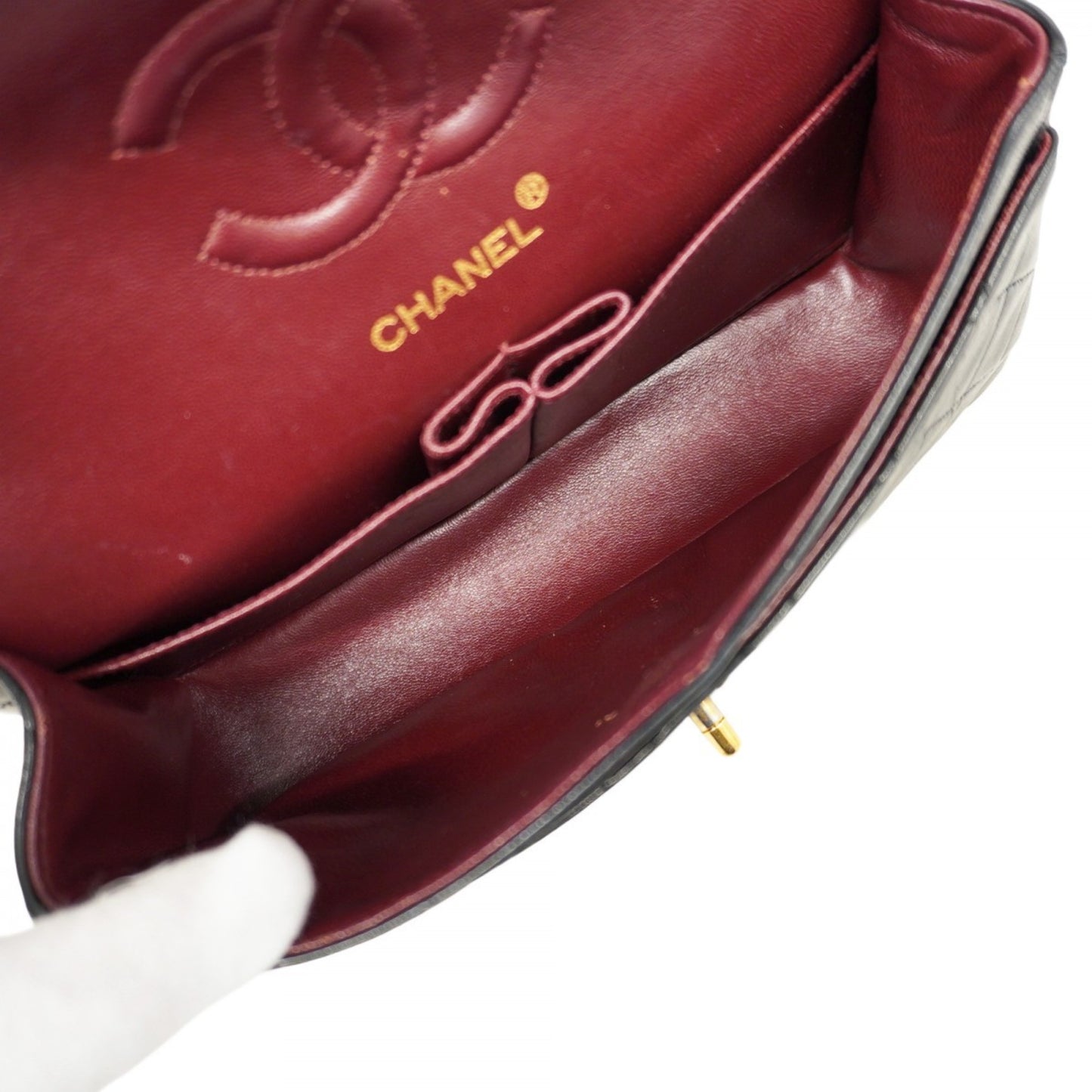 Chanel Matelasse Shoulder Bag With Double Flap And Chain