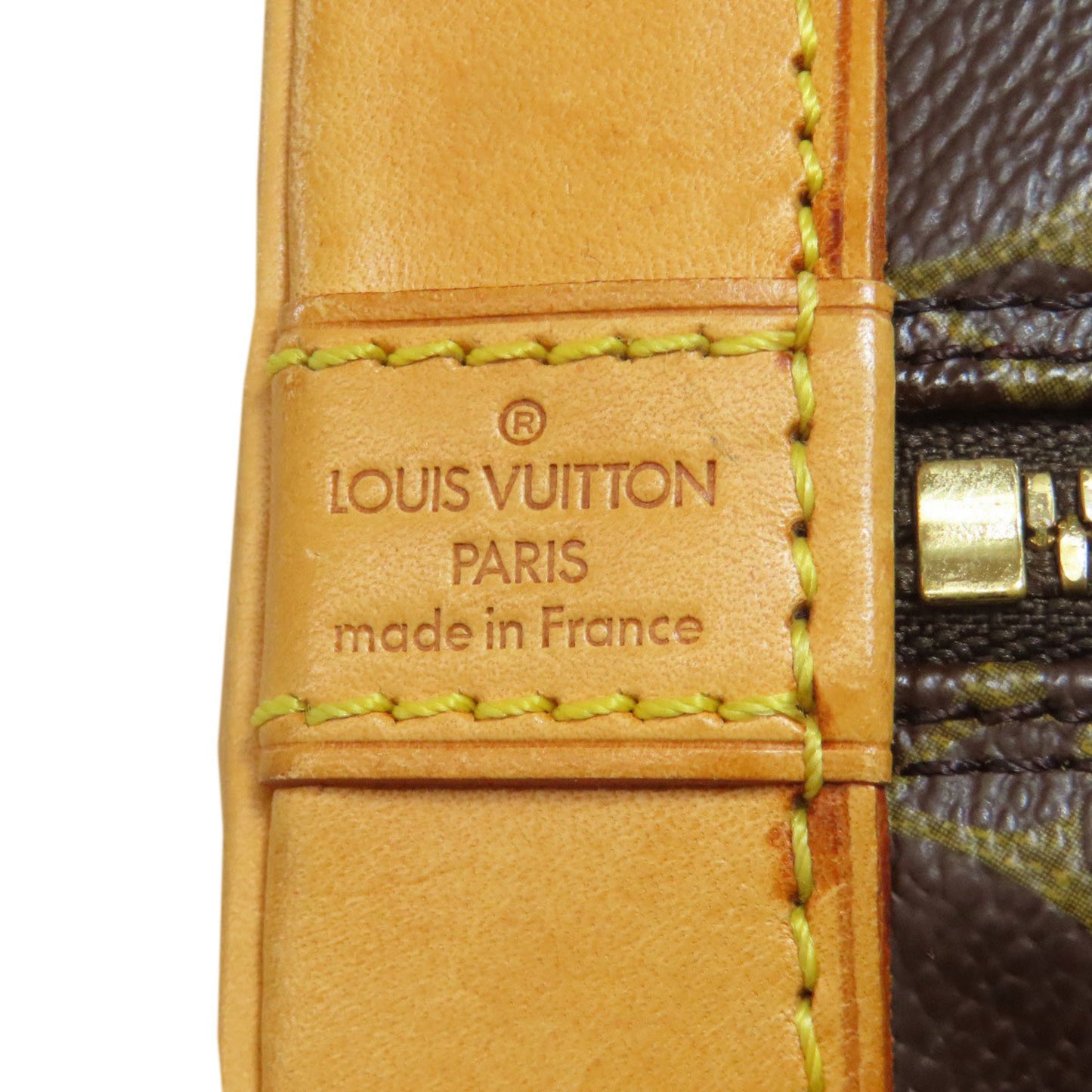 Louis Vuitton M51130 Alma Handbag Monogram Canvas