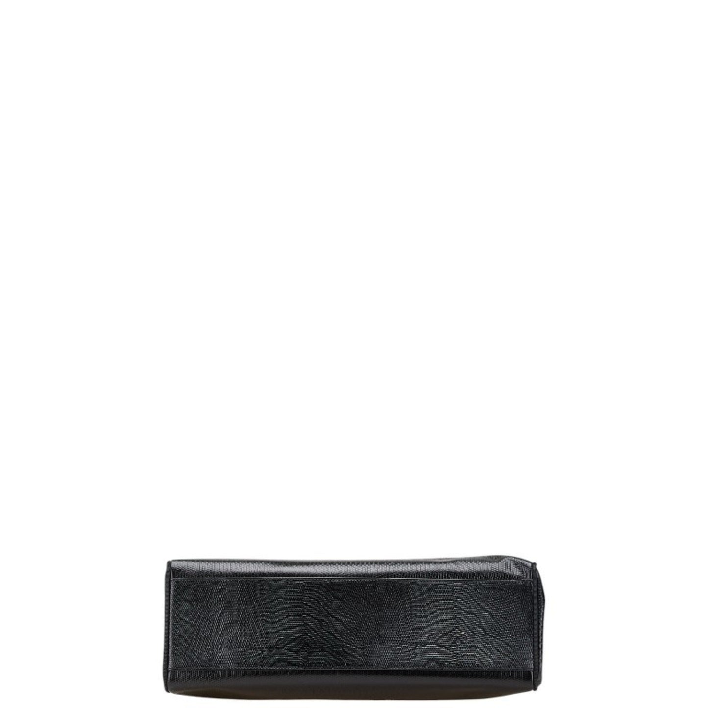 Salvatore Ferragamo Vara Ribbon Embossed Tote Bag/One-Shoulder Bag Au-21 25 30 Black Leather