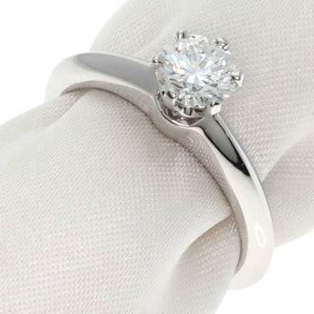 Tiffany & Co. Solitaire Diamond Ring In Platinum Pt950