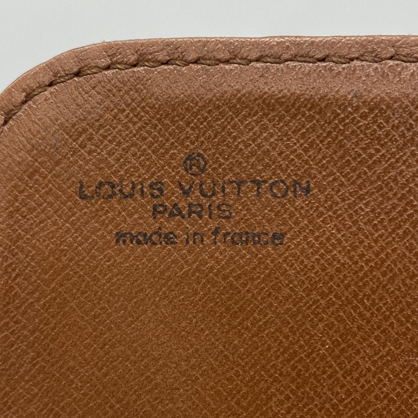Louis Vuitton Monogram Cartouchiere Gm Shoulder Bag M51252 Brown