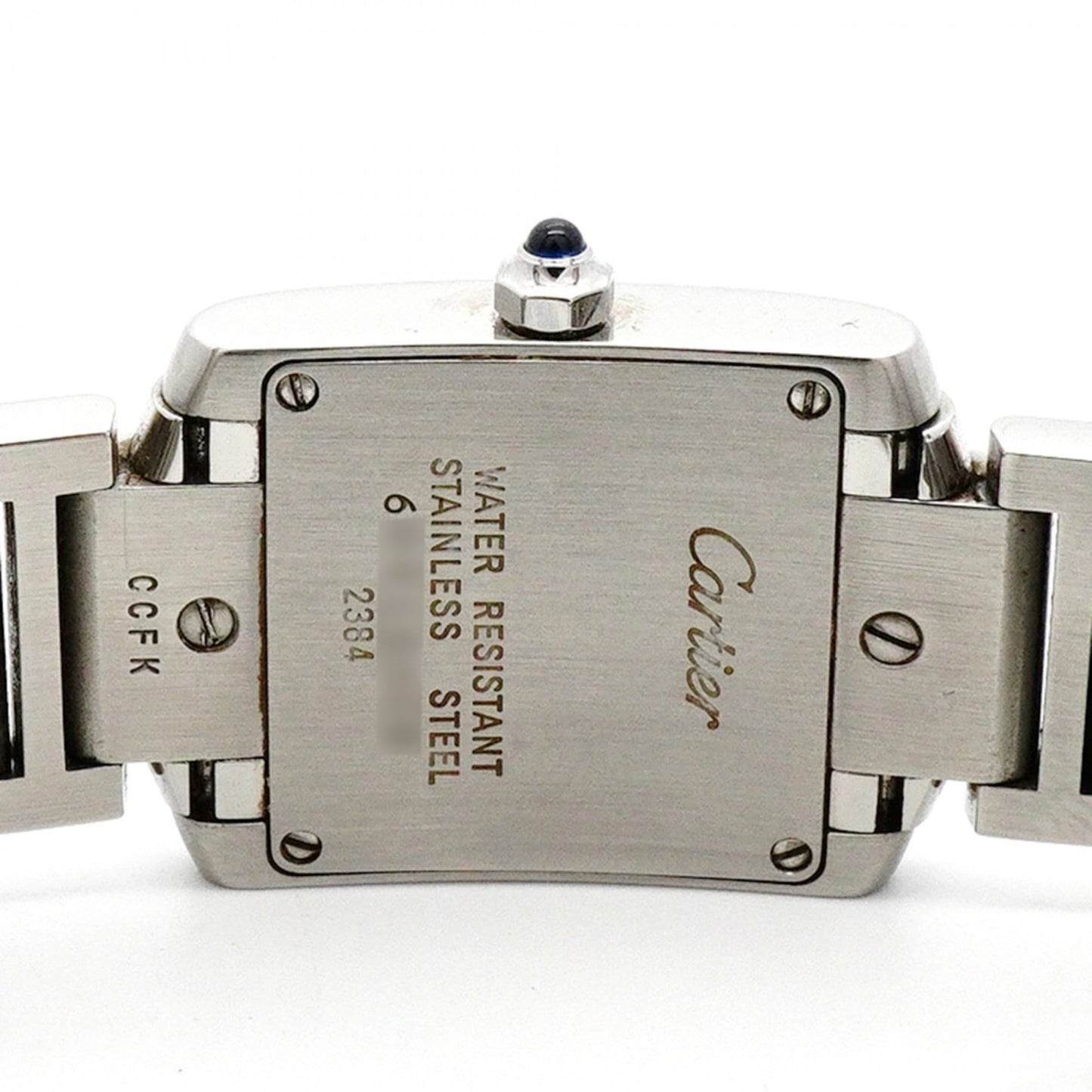 Cartier Tank Franaise SM W51008Q3 White Dial