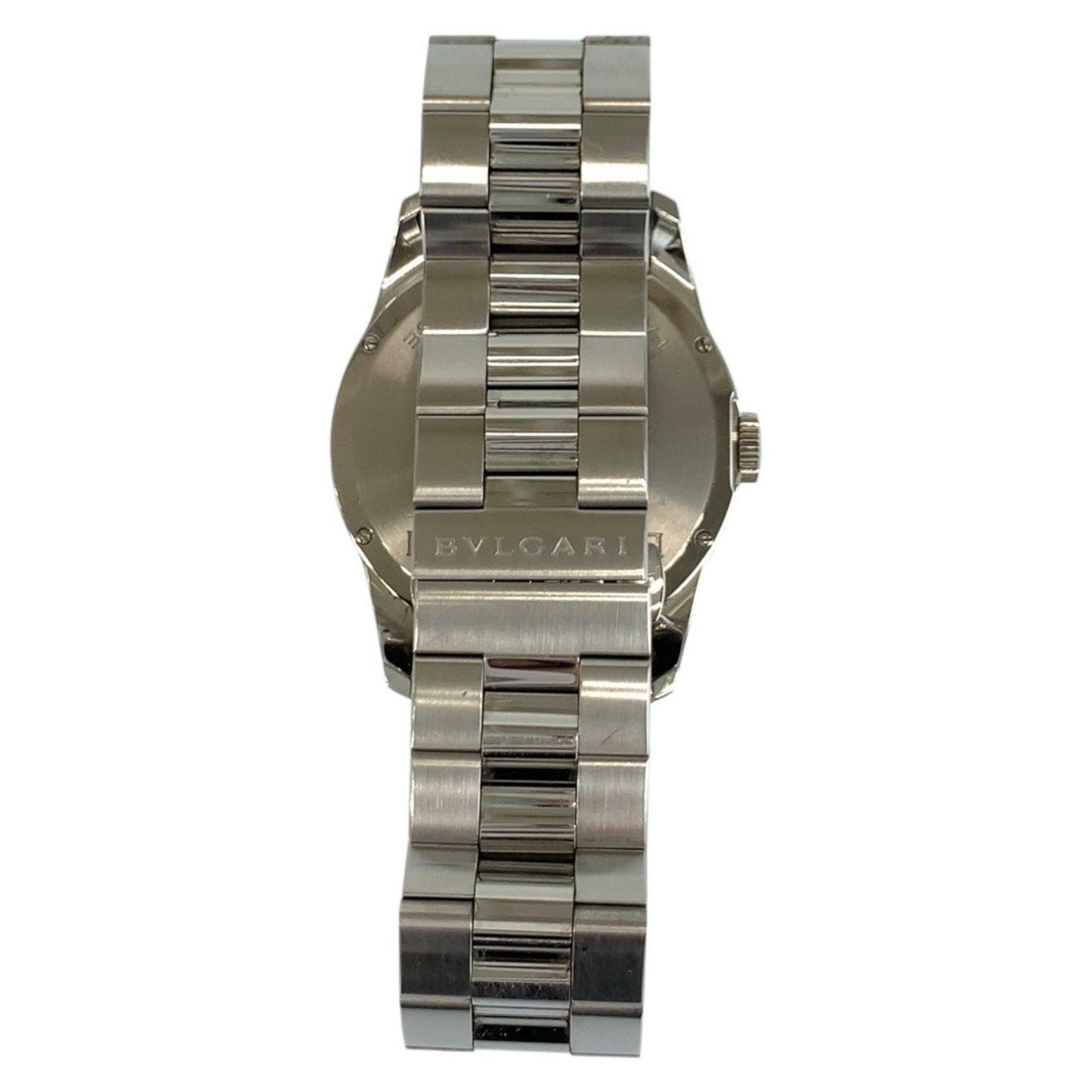 Bvlgari Solotempo Silver Stainless Steel Watch St37S