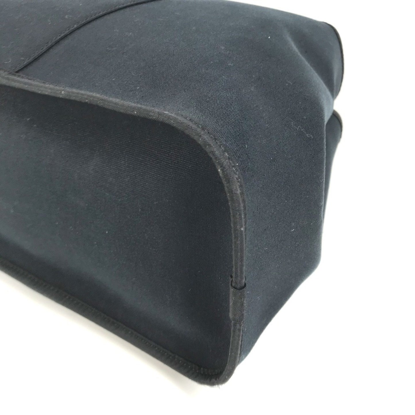 Hermes Cabag Elan Pm Shoulder Bag/Tote Bag In Leather/Canvas