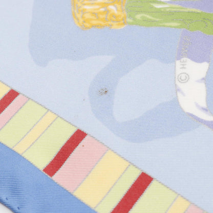 Hermes Herms Carr 90 Prieres Au Vent Silk Scarf For Women