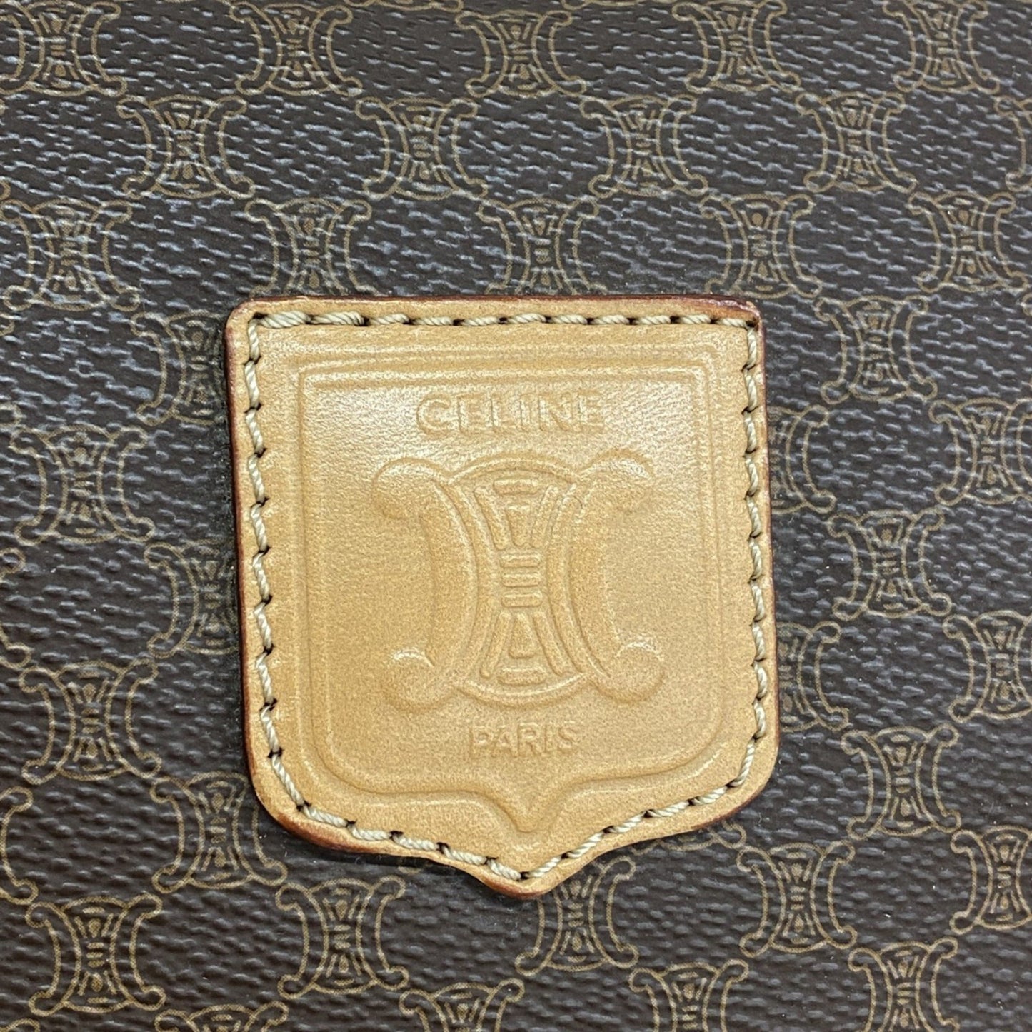 Celine Boston Bag Macadam Brown