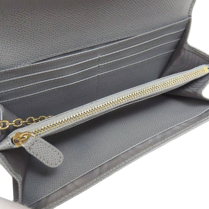 Salvatore Ferragamo Vara Ribbon Long Wallet Leather