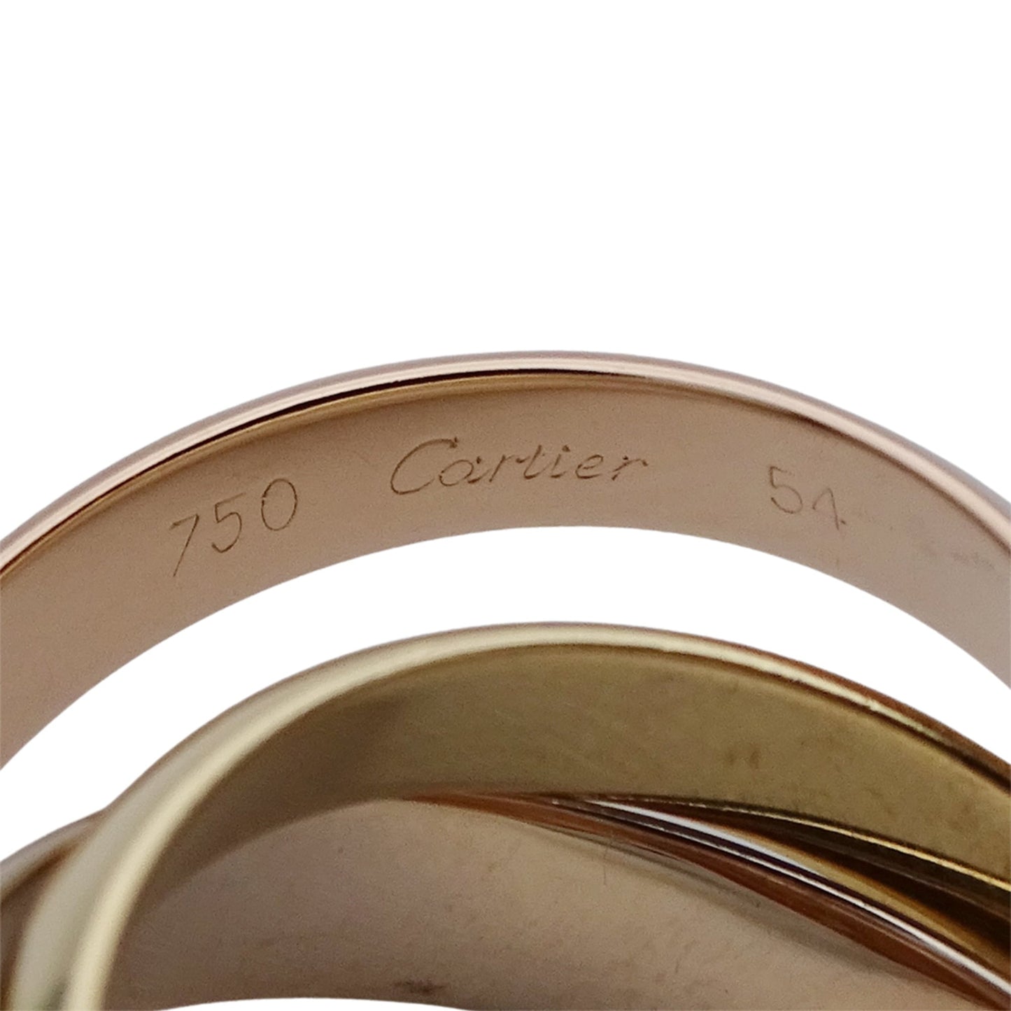 Cartier Trinity Lm Ring For Men And Women In 750Pg