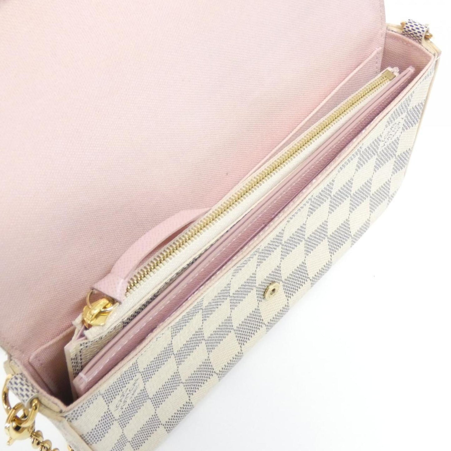 Louis Vuitton Damier Azur Pochette Felicie N63106 Shoulder Bag