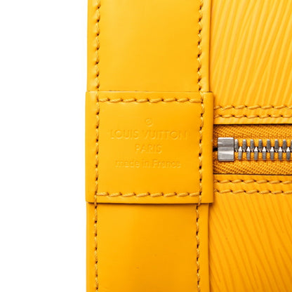 Louis Vuitton Epi Alma Pm Handbag M40619 Citron Yellow Leather