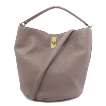 Celine Bucket 16 2-Way Handbag Leather