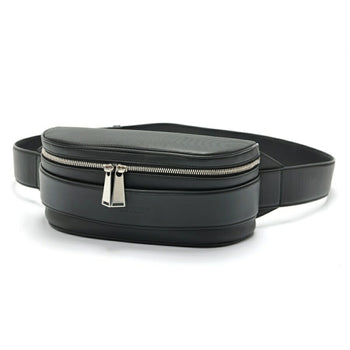 Bottega Veneta Marco Polo Belt Bag Body 578140 Leather Black S-157368