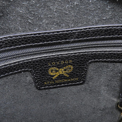 Anya Hindmarch Ribbon Bag Leather Black