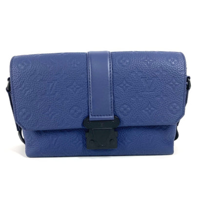 Louis Vuitton M11692 Monogram Embossed S Cape Messenger Bag Crossbody Flap Shoulder Taurillon