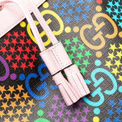 Gucci Gg Psychedelic Crossbody Shoulder Bag 598149 In Black