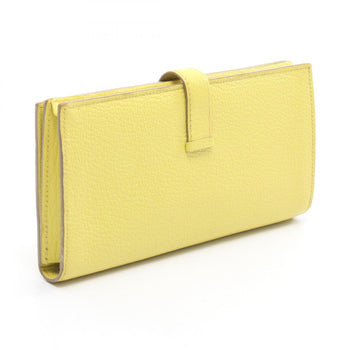Hermes Herms Bearn Soufflet Bi-Fold Long Wallet